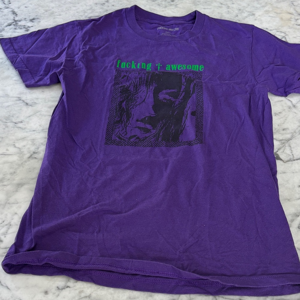 FA Vibrant Purple Tee with Graphic